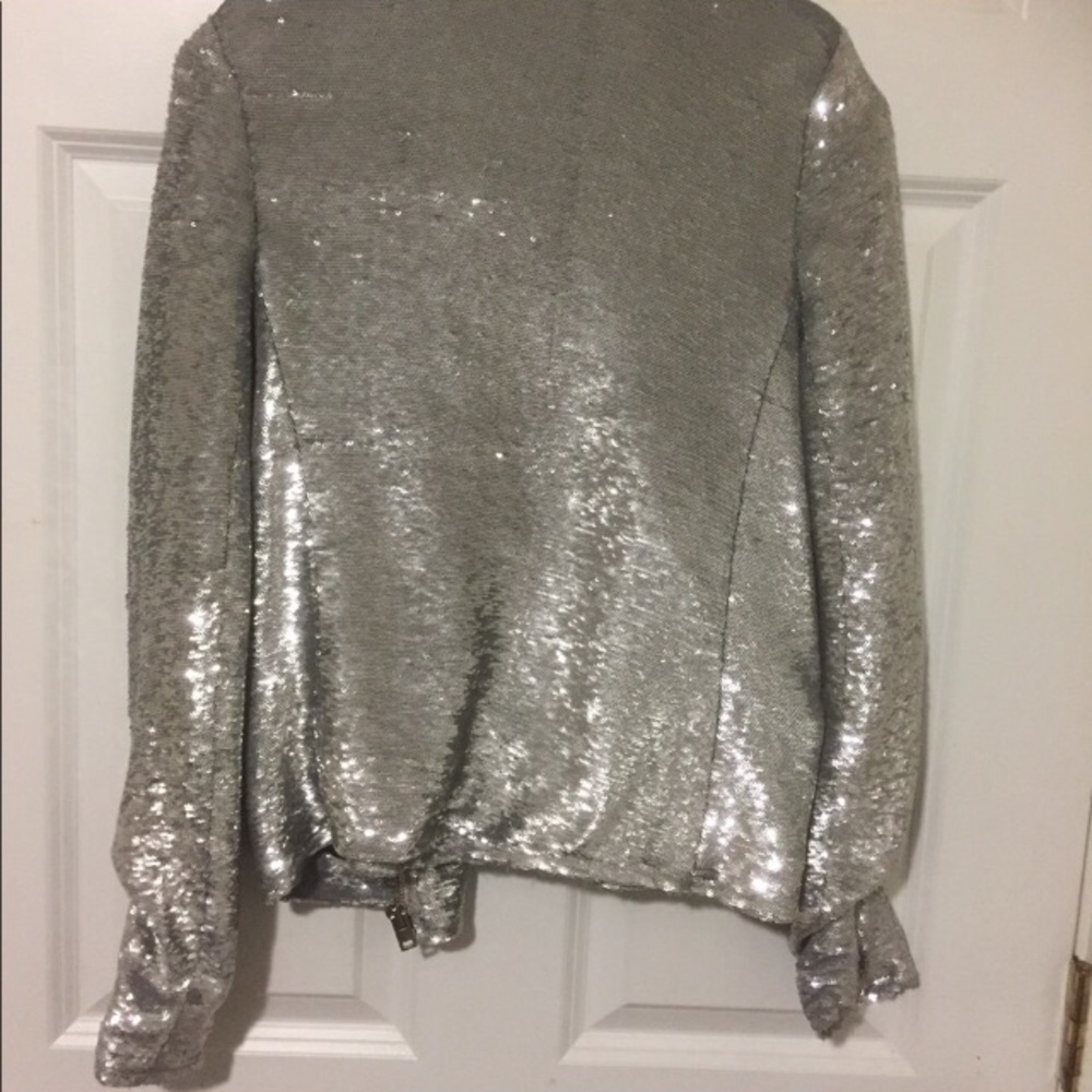 IRO Sequin Moto Jacket - Picture 3 of 7